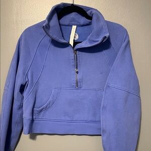 lululemon  Half-Zip Scuba Oversized Funnel-Neck Half Zip